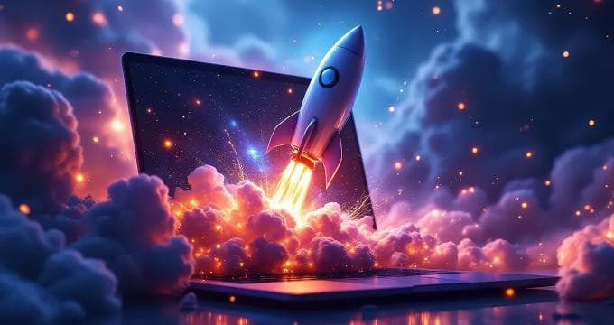 Futuristic technology interface